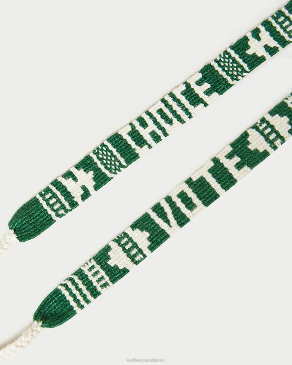 femmes Loeffler Randall vert profond bracelets de vote accessoires 8HL8404