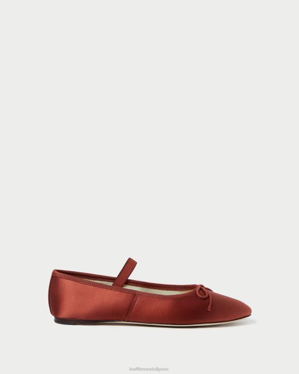 femmes Loeffler Randall terre cuite ballerines Léonie chaussures 8HL8310