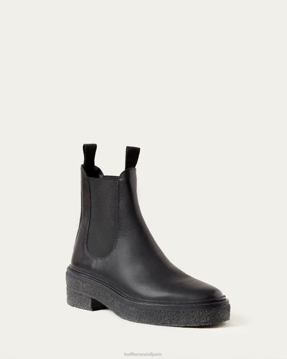 femmes Loeffler Randall noir botte à enfiler raquel chaussures 8HL8267