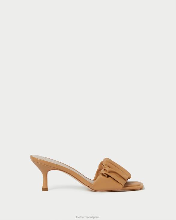 femmes Loeffler Randall dune mule à petit talon bianca chaussures 8HL867