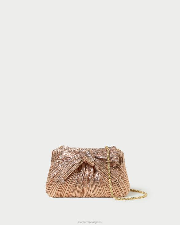 femmes Loeffler Randall dune pochette rochelle à petit nœud Sacs 8HL8364