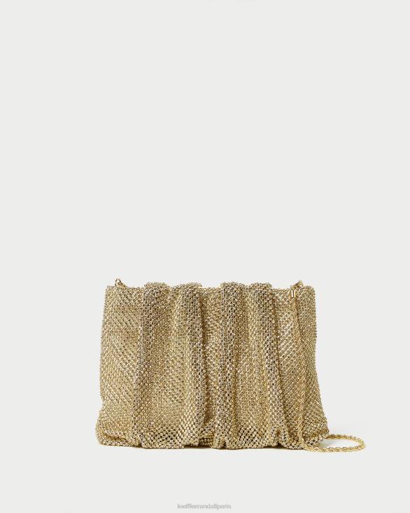 femmes Loeffler Randall foins pochette froncée à strass ember Sacs 8HL8385