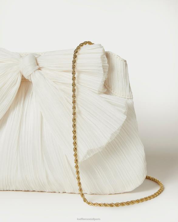 femmes Loeffler Randall perle pochette à nœud Rayne Sacs 8HL8341