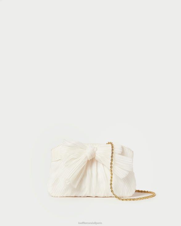 femmes Loeffler Randall perle pochette rochelle à petit nœud Sacs 8HL8340