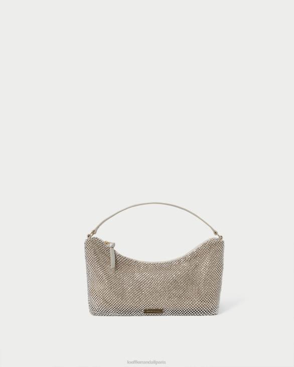 femmes Loeffler Randall or sac baguette cam à diamants Sacs 8HL8399