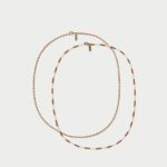 femmes Loeffler Randall ambre/crème multi ensemble de colliers crème soo accessoires 8HL8410