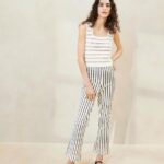 femmes Loeffler Randall bande marron alex d pantalon vêtements 8HL8230