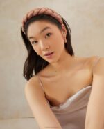 femmes Loeffler Randall beauté bandeau tressé lilas accessoires 8HL8143 - Image 3
