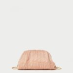 femmes Loeffler Randall beauté pochette dôme plissée Bailey Sacs 8HL8358