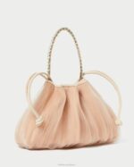 femmes Loeffler Randall beauté pochette plissée Layne Sacs 8HL8377 - Image 2