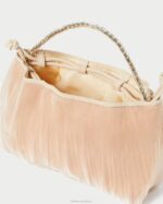 femmes Loeffler Randall beauté pochette plissée Layne Sacs 8HL8377 - Image 3