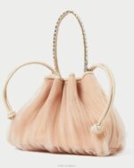 femmes Loeffler Randall beauté pochette plissée Layne Sacs 8HL8377 - Image 4