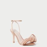 femmes Loeffler Randall beauté sandale à talon et volants Estella chaussures 8HL891