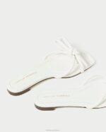 femmes Loeffler Randall blanc sandale à nœud hadley chaussures 8HL8123 - Image 3