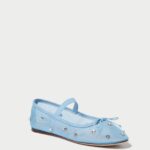 femmes Loeffler Randall bleu/clair ballerines Léonie chaussures 8HL8305