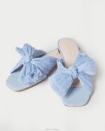 femmes Loeffler Randall bleu toboggan à arc Daphné chaussures 8HL8104 - Image 3