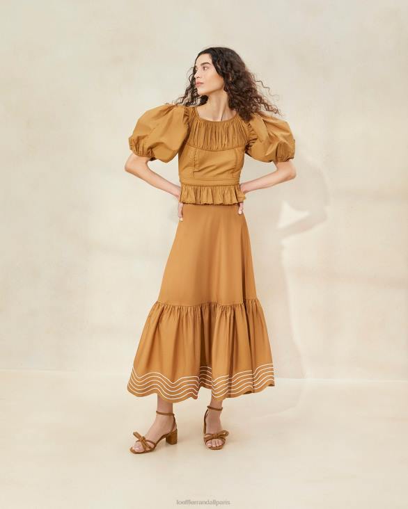 femmes_loeffler_randall_brun_jupe_opale_a_ourlet_volante_vetements_8hl8228.jpg femmes Loeffler Randall brun jupe opale à ourlet volanté vêtements 8HL8228 - Image 1