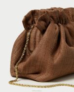 femmes Loeffler Randall brun mini pochette Willa Sacs 8HL8372 - Image 3
