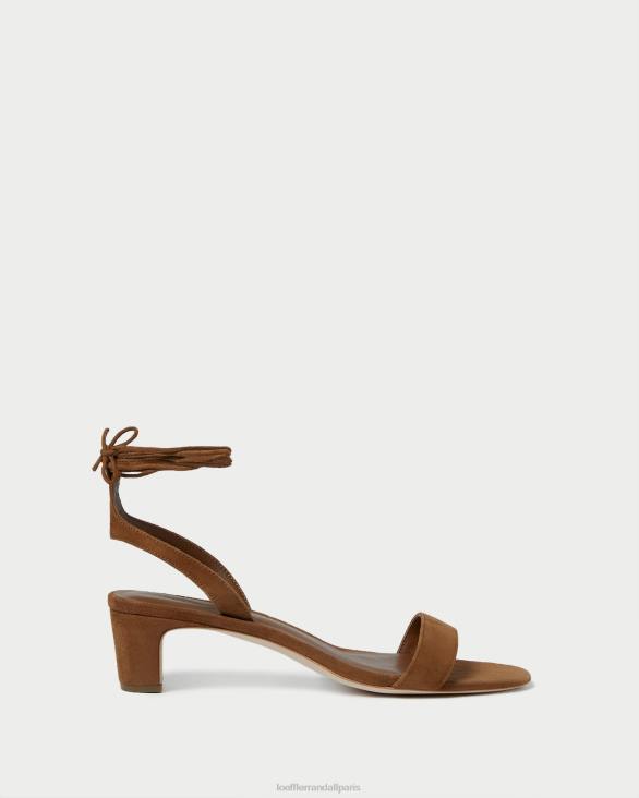 femmes Loeffler Randall cacao sandale à talon mi-haut jackie chaussures 8HL887 - Image 2