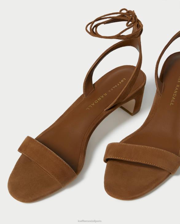 femmes Loeffler Randall cacao sandale à talon mi-haut jackie chaussures 8HL887 - Image 3