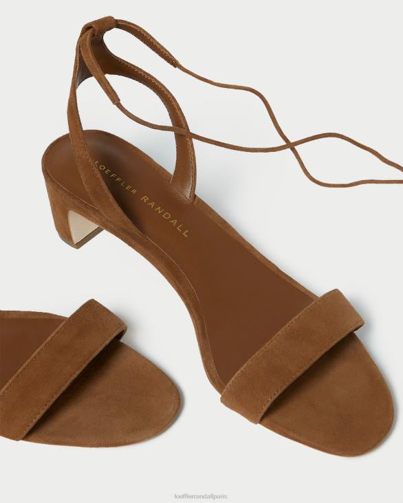 femmes Loeffler Randall cacao sandale à talon mi-haut jackie chaussures 8HL887 - Image 4