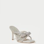femmes Loeffler Randall cappuccino talon à nœud margi chaussures 8HL828