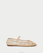 femmes Loeffler Randall caramel/clair ballerines Léonie chaussures 8HL8299 - Image 2