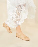 femmes Loeffler Randall caramel/clair ballerines Léonie chaussures 8HL8299 - Image 5