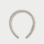femmes Loeffler Randall Champagne bandeau gonflé marina accessoires 8HL8165