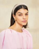 femmes Loeffler Randall Champagne bandeau gonflé marina accessoires 8HL8165 - Image 3