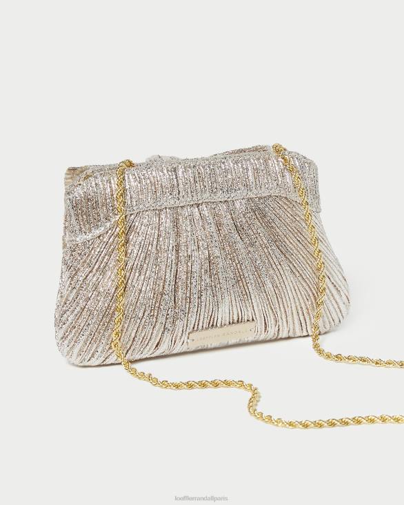 femmes Loeffler Randall Champagne pochette rochelle à petit nœud Sacs 8HL8395 - Image 3