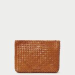 femmes Loeffler Randall Charpente pochette tissée plate Marissa Sacs 8HL8353