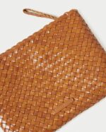femmes Loeffler Randall Charpente pochette tissée plate Marissa Sacs 8HL8353 - Image 3
