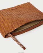 femmes Loeffler Randall Charpente pochette tissée plate Marissa Sacs 8HL8353 - Image 4