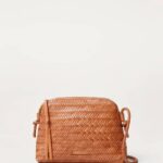femmes Loeffler Randall Charpente sac à bandoulière tressé marron Mallory Sacs 8HL8324