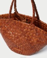 femmes Loeffler Randall Charpente sac à main en cuir tressé Kai Sacs 8HL8318 - Image 4