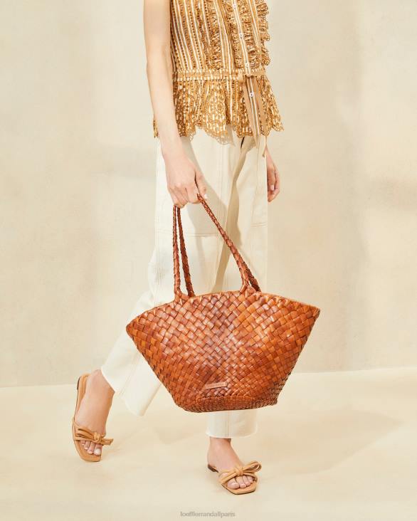 femmes Loeffler Randall Charpente sac à main en cuir tressé Kai Sacs 8HL8318 - Image 5