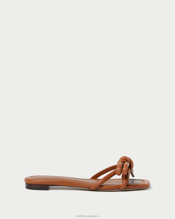 femmes Loeffler Randall Charpente sandale à nœud hadley marron chaussures 8HL8119 - Image 2