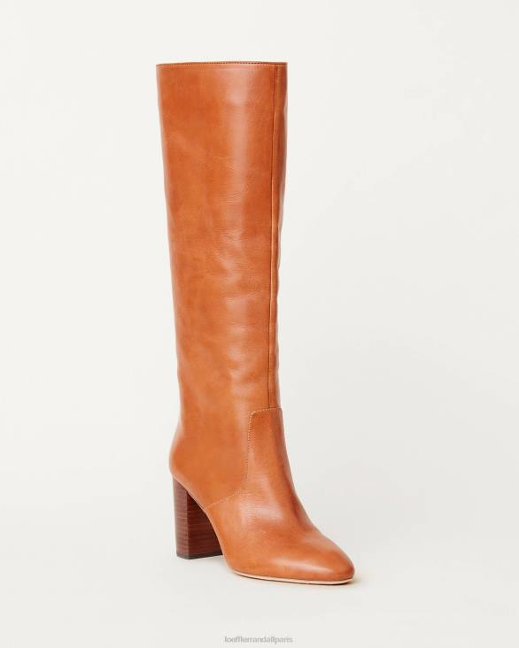femmes_loeffler_randall_cognac_botte_haute_doree_chaussures_8hl8268.jpg femmes Loeffler Randall Cognac botte haute dorée chaussures 8HL8268 - Image 1