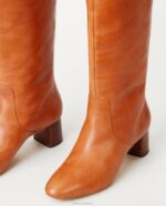 femmes Loeffler Randall Cognac botte haute gia chaussures 8HL8271 - Image 4