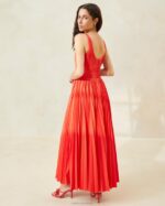 femmes Loeffler Randall coquelicot robe plissée bea vêtements 8HL8180 - Image 3