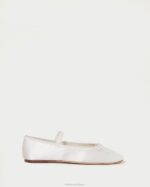 femmes Loeffler Randall crème ballerines Léonie chaussures 8HL8300 - Image 2