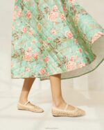 femmes Loeffler Randall crochet naturel ballerines Léonie chaussures 8HL8308 - Image 5