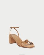 femmes Loeffler Randall dune nœud olivia mi-talon chaussures 8HL866