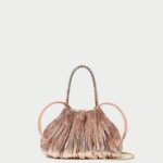 femmes Loeffler Randall dune pochette plissée Layne Sacs 8HL8388