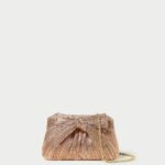 femmes Loeffler Randall dune pochette rochelle à petit nœud Sacs 8HL8364
