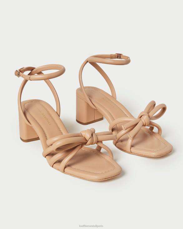 femmes Loeffler Randall dune sandale mikel à nœud et talon chaussures 8HL819 - Image 3