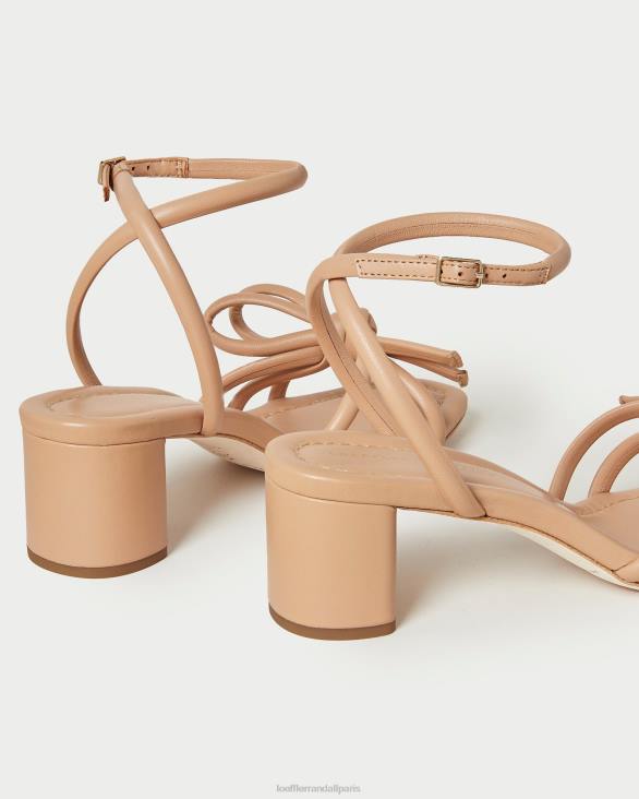 femmes Loeffler Randall dune sandale mikel à nœud et talon chaussures 8HL819 - Image 4