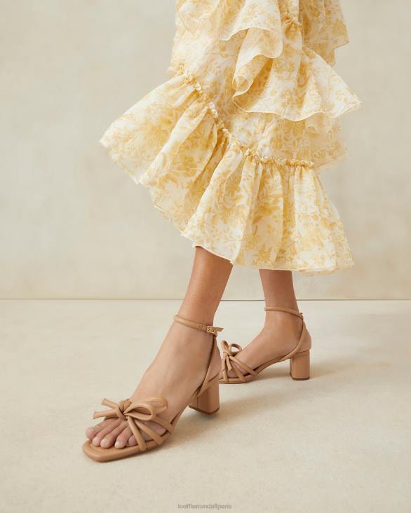 femmes Loeffler Randall dune sandale mikel à nœud et talon chaussures 8HL819 - Image 5