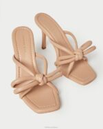 femmes Loeffler Randall dune talon à nœud margi chaussures 8HL838 - Image 3